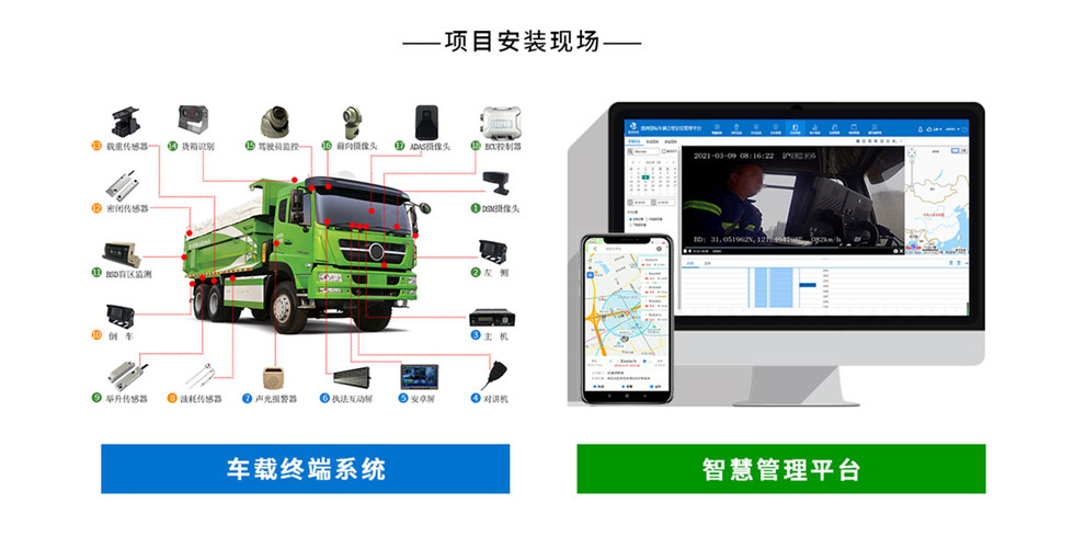 鼎洲電子渣土運(yùn)輸監(jiān)控管理系統(tǒng)，車載智能終端系統(tǒng)，智慧渣土管理平臺